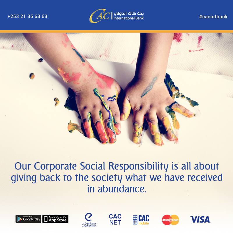 Corporate Social Responsibility for a better tomorrow.